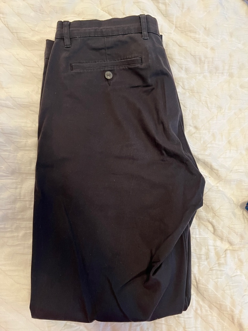 Goodthreads Black Straight-Leg Chino Pants - Picture 3 of 3